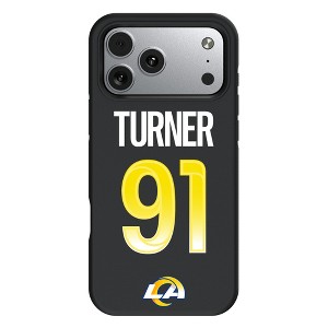 NFL Los Angeles Rams Players Game Tactic Bump Cell Phone Case for Apple iPhone 17 Series - 1 of 4