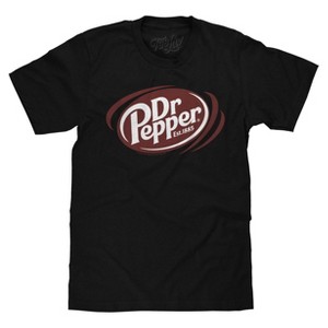 Dr Pepper Est 1885 Soda Pop Logo T-Shirt - Black - 1 of 4
