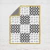 Bacati - Love Black Gold 4 pc Boy or Girl Gender Neutral Unisex Baby Crib Bedding Set with Diaper Stacker - 3 of 4