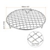 Unique Bargains Stainless Steel Round Cross Wire Barbecue Grill with Legs - 2 of 4
