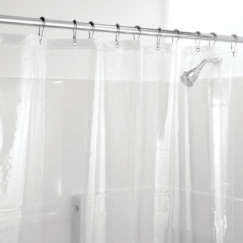 Mdesign X Long Premium Waterproof Eva, Extended Length Shower Curtain Liner