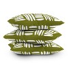 16"x16" Summer Sun Home Art Boho Square Throw Pillow Green - Deny Designs - 4 of 4