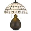 Cal Lighting 60W X 2 Tiffany Table Lamp - 2 of 3