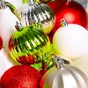R N' Ds Christmas Hanging Ball Ornaments - Red and Green - 75 Pack - 2 of 4