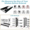 Pots and Pans Organizer 8 Tiers Pot Rack for Kitchen Cabinet - 2 of 4