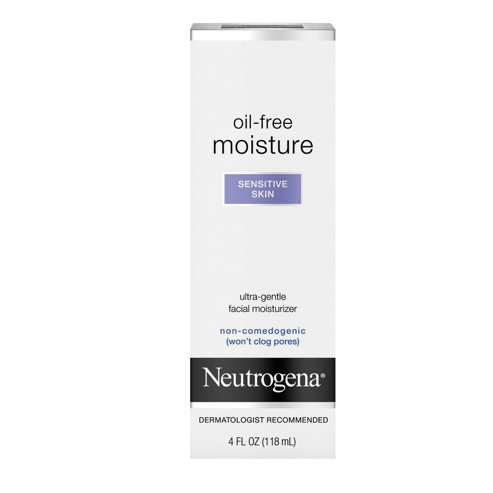 UPC 070501054000 product image for Neutrogena Oil-Free Daily Sensitive Skin Face Moisturizer - 4 fl oz | upcitemdb.com