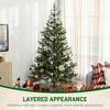 Aghana Digitals 7.5ft Artificial Christmas Tree with PE Needles, 2901 Tips, Steel Base, - 3 of 4