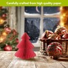 Briarwood Lane Red Tree Honeycomb - Small Magnetic Paper Decor - 4.8 x 3 - 3 of 4