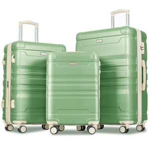 LOVMOR Luggage Sets New Expandable Hardshell 3pcs Clearance Luggage Hardside Lightweight Durable Suitcase sets Spinner Wheels Suitcase with TSA Lock - 1 of 4