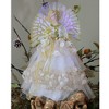 Northlight 16" White and Gold Lighted Angel Sequined Gown Christmas Tree Topper - image 3 of 3