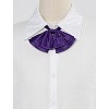 Allegra K Women's Pre-Tied Solid Adjustable Casual Uniform Bowknot Bowties - 2 of 4