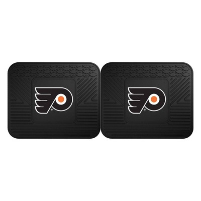 NHL Philadelphia Flyers Vinyl Utility Mat Set - 2pc