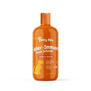 Zesty Paws Allergy Immune Flavor Infusions for Sensitive Skin & Allergies for Dogs - Chicken Flavor - 16oz - 1 of 3