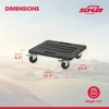 SKB Roto Rack/Shallow Rack Caster Platform with 4 Locking Wheels for Transport - 3 of 4