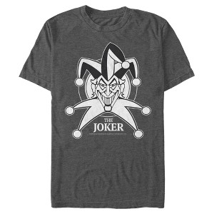 Men's Batman Joker Emblem T-Shirt - 1 of 4
