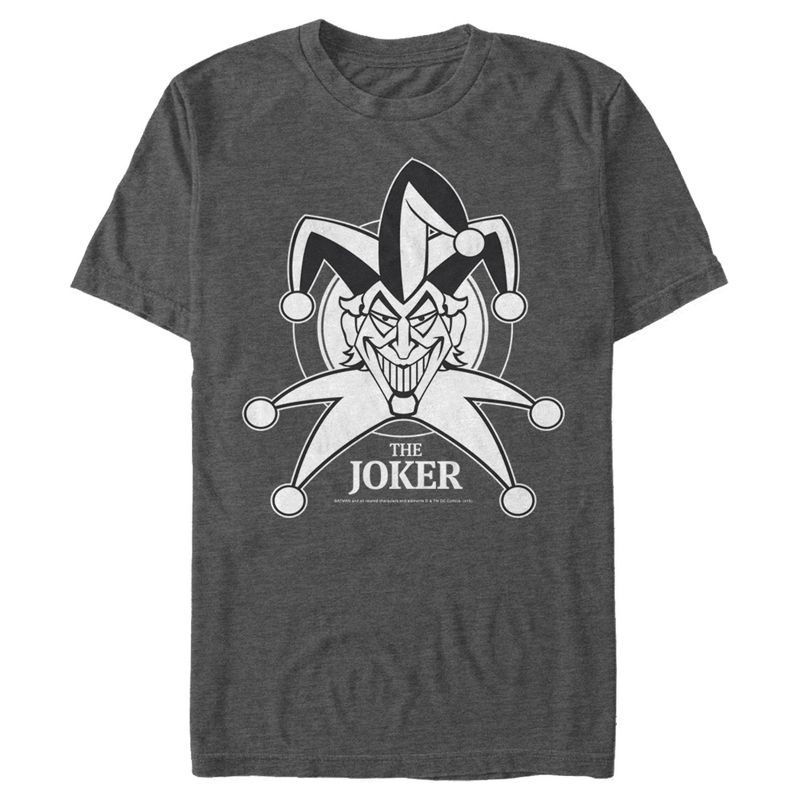 Men's Batman Joker Emblem T-Shirt, 1 of 5