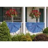 Briarwood Lane Pink and Blue Plaid Bunting 48" x 24" Pleated Banner with Brass Grommets - 2 of 4