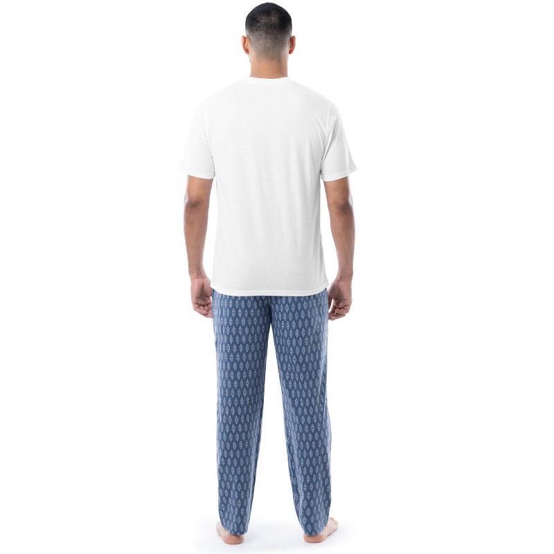 Wrangler Men's Short Sleeve Graphic Tee and Sleep Pant Pajama Set, 3 of 5