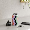 MariaMariaCreative Waves Stripe Multi Water Bottle - Society6 - 4 of 4