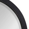 Hogan Round Framed Decorative Wall Mirror - Kate & Laurel All Things Decor - 3 of 4