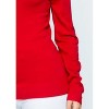 Women's Button Shoulder & Sleeve Sweater - Cielo - 2 of 2
