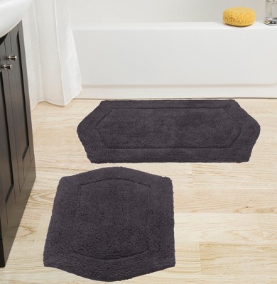Waterford Collection Cotton Tufted Set of 2 Bath Rug Set - Home Weavers