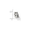 Black Bow Jewelry Sterling Silver Family of 4 Bead Charm - 3 of 4