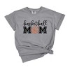 Simply Sage Market Women's Basketball Mom With Ball Short Sleeve Garment Dyed Tee - 3 of 4