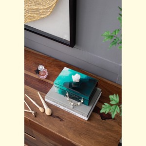 CAVINAS Jewelry Box Jewelry Organizer Case  Stackable Decorative Storage Boxes With Lids - 1 of 4