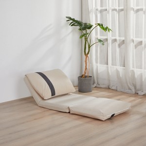 KTMBDW Foldable Human Dog Bed, Corduroy Upholstered Human Sized Dog Bed, 6-Position Adjustable, Floor Sofa Bed for Adult - 1 of 4