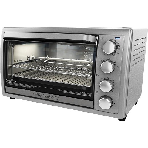 Black decker To4314ssd Rotisserie Convection Countertop Toaster Oven Stainless Steel Target