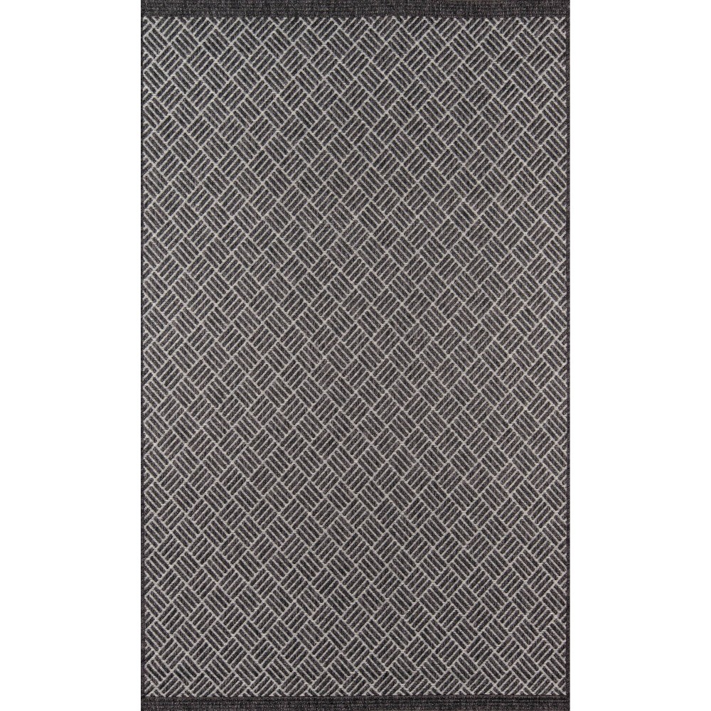 9'10inx13'2in Como Cedar Area Rug Black - Momeni