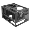 SilverStone Technology SUGO 15, SG15, Black, Mini-ITX, Aluminum, Supports 3 Slot Full Length GPUs/ATX PSU / 240mm AIO, USB Type-C x 1, SST-SG15B - 3 of 4