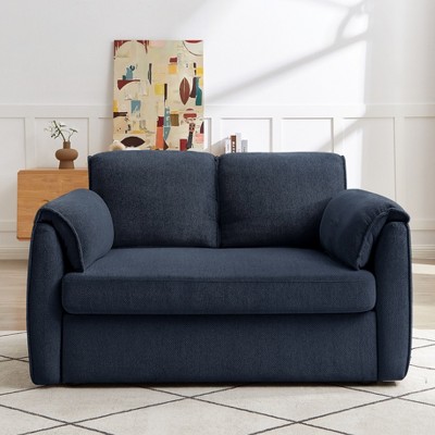 Chenille Sofa Bed: Modern Convertible Couch with Plush Comfort and Durable Design for Living Room and Bedroom