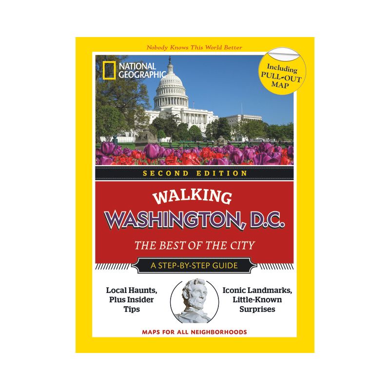 National Geographic Walking Washington, D.C., 2nd Edition - (National Geographic Walking Guide) (Paperback), 1 of 2