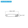 Unique Bargains Metal Blankets Crafts Brooch Making Small Sewing Safety Pins - 2 of 4