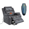 Home Imports Emporium Premium Studded Power Lift Recliner Chair - 2 of 4