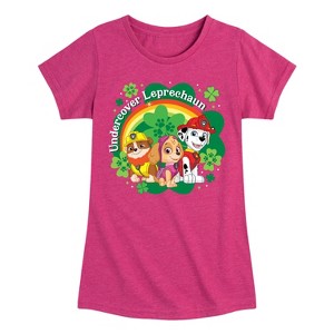 Girls' - Nickelodeon - Paw Patrol Fitted Short Sleeve Graphic T-Shirt - 1 of 3