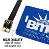 Borough of Manhattan Community College Primary Logo Luggage ID Tags Suitcase CarryOn Cards  Set of 2 - 2 of 4