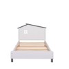 NicBex Twin/Full Size Wood Platform Bed Frame with House-Shaped Headboard for Kids/Boys/Girls,No Box Spring Needed,Easy Assembly - 3 of 4