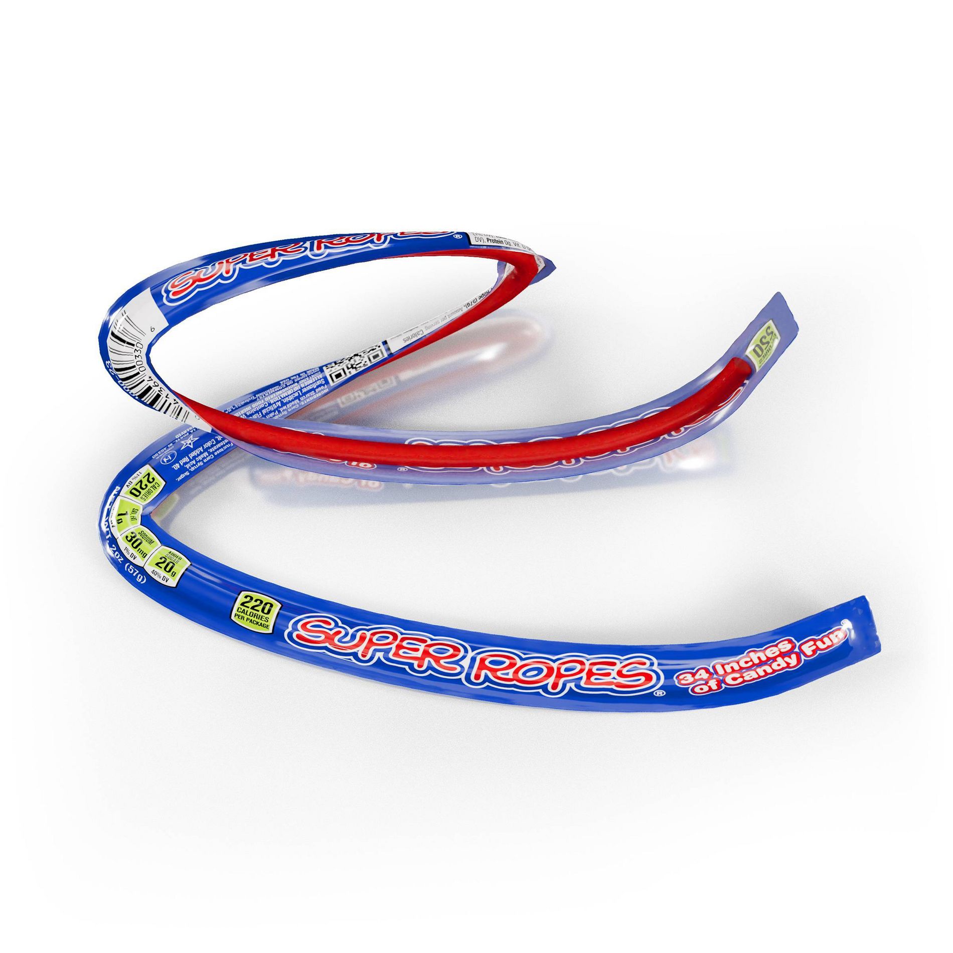 Red Vines Super Candy Ropes - 2oz
