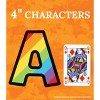 Carson Dellosa Education 4in Rainbow Stripe Combo Pack Bulletin Board Letters (219 pieces) - 3 of 4