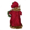 Kurt Adler 20-Inch Sugar Fruit Santa With Fruit Wreath - image 3 of 4