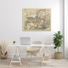Stupell Industries Historic New York US State Map Vintage Cartography Canvas Wall Art - 2 of 4