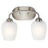 Kichler Lighting Valserrano 2 - Light Vanity in  Brushed Nickel - 2 of 4