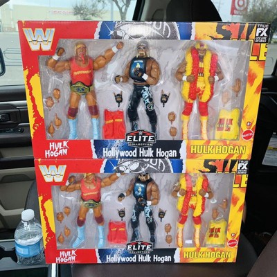 WWE Elite Collection Hulkamania 40th Anniversary Action Figure Set - 3pk