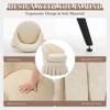 Upholstered Dining Chair,Mid Century Modern Armchair,Vanity Stool,Comfy Single Sofa for Bedroom,Living Room,Dining Room - 4 of 4
