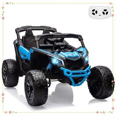Kids Ride On Car, Licensed Can-Am 12V Ride On UTV w/Dual Motors, Remote Control & All-Terrain Tires
