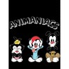 Animaniacs Dot, Wakko, and Yakko Warner Men's Charcoal Heather Graphic Tee - 2 of 3