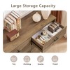 Drawer Dresser, 6 Drawers Chest, Modern Wooden Drawer Cabinet, Home Office Storage Cabinet, Easy Installation Dresser TV Stand For Dining Room Bedroom - 4 of 4